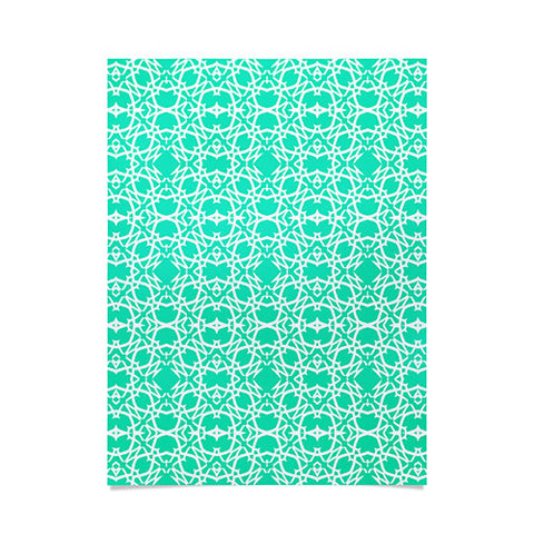 Lisa Argyropoulos Electric In Sea Green Poster