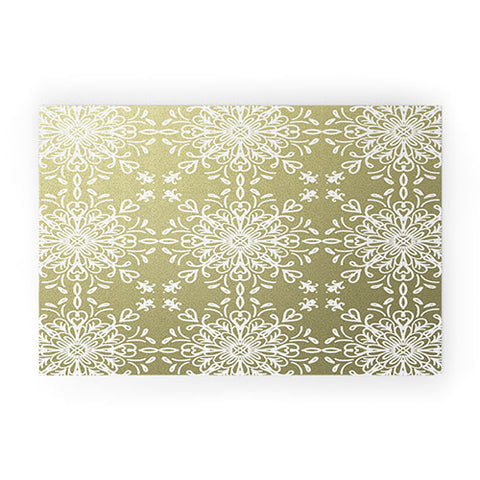 Lisa Argyropoulos Elegance White Whispers Welcome Mat