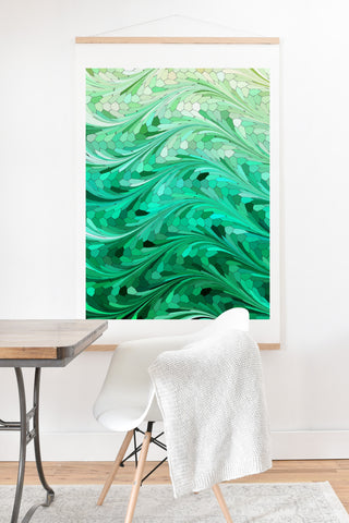 Lisa Argyropoulos Emerald Sea Art Print And Hanger