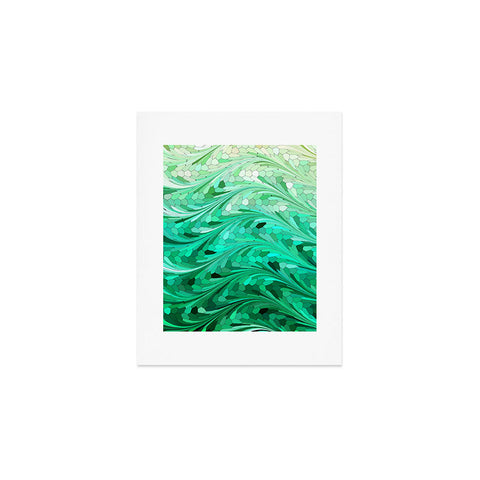Lisa Argyropoulos Emerald Sea Art Print