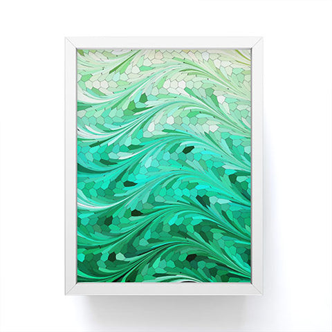 Lisa Argyropoulos Emerald Sea Framed Mini Art Print