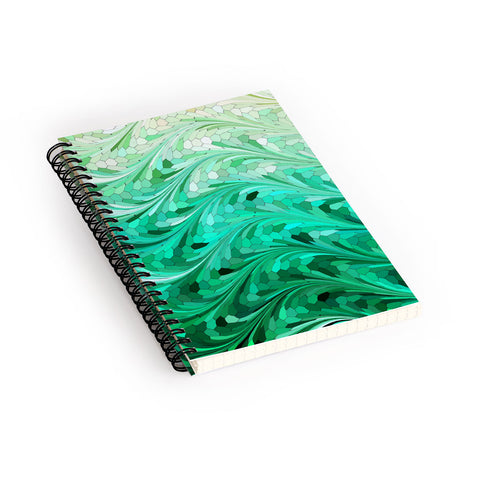 Lisa Argyropoulos Emerald Sea Spiral Notebook