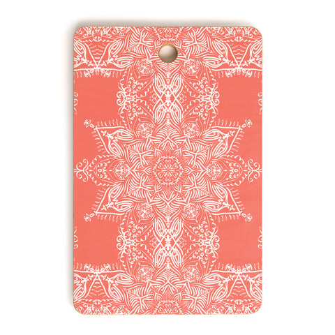 Lisa Argyropoulos Enchanted Soul Coral Cutting Board Rectangle