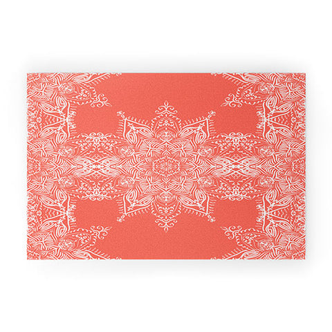 Lisa Argyropoulos Enchanted Soul Coral Welcome Mat