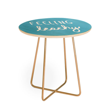 Lisa Argyropoulos Feeling Beachy Round Side Table