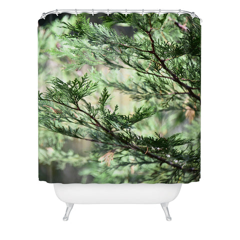 Lisa Argyropoulos Forest Whispers Shower Curtain