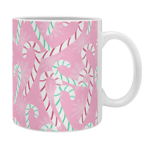 Lisa Argyropoulos Frosty Canes Pink Coffee Mug