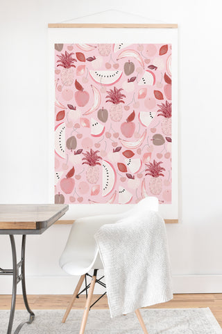 Lisa Argyropoulos Fruit Punch Blushing Art Print And Hanger