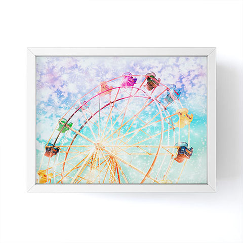 Lisa Argyropoulos Galaxy Wheel Framed Mini Art Print
