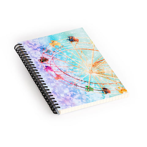 Lisa Argyropoulos Galaxy Wheel Spiral Notebook