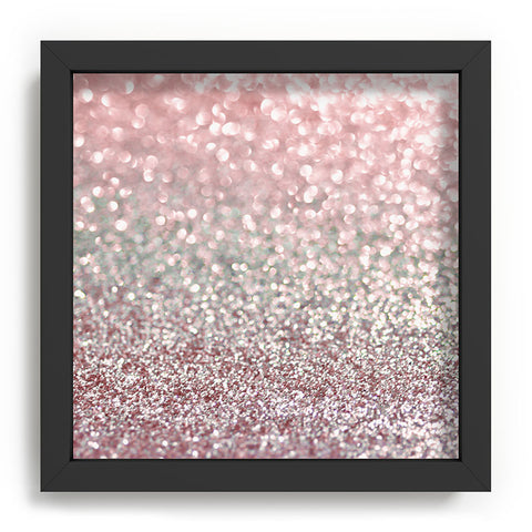 Lisa Argyropoulos Girly Pink Snowfall Recessed Framing Square