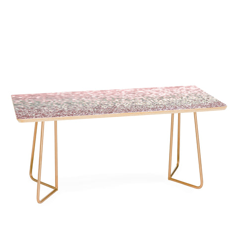 Lisa Argyropoulos Girly Pink Snowfall Coffee Table