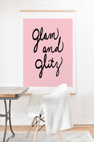 Lisa Argyropoulos Glam and Glitz Art Print And Hanger
