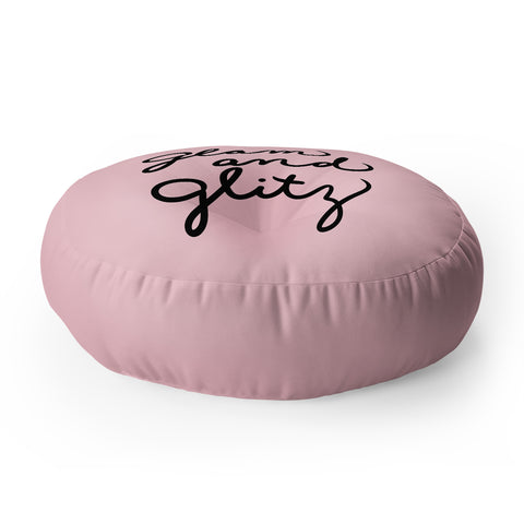 Lisa Argyropoulos Glam and Glitz Floor Pillow Round