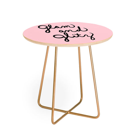 Lisa Argyropoulos Glam and Glitz Round Side Table