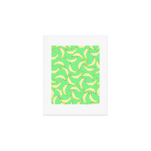 Lisa Argyropoulos Gone Bananas Green Art Print
