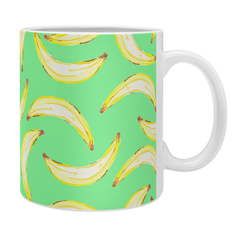 Lisa Argyropoulos Gone Bananas Green Coffee Mug