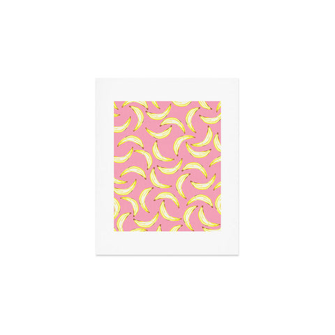 Lisa Argyropoulos Gone Bananas In Pink Art Print