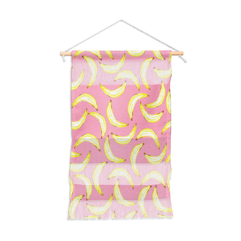 Lisa Argyropoulos Gone Bananas In Pink Wall Hanging Portrait