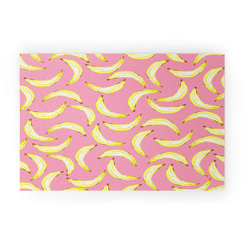 Lisa Argyropoulos Gone Bananas In Pink Welcome Mat