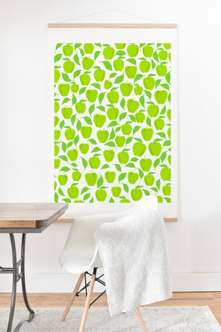 Lisa Argyropoulos Green Apples Art Print And Hanger