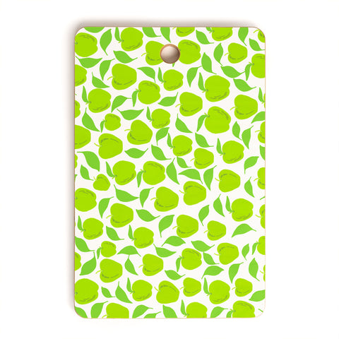 Lisa Argyropoulos Green Apples Cutting Board Rectangle