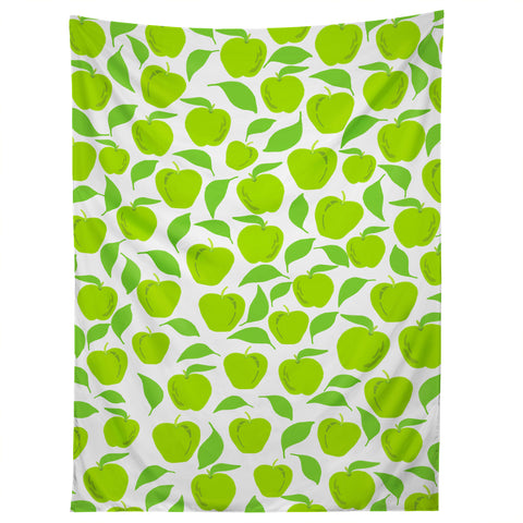 Lisa Argyropoulos Green Apples Tapestry
