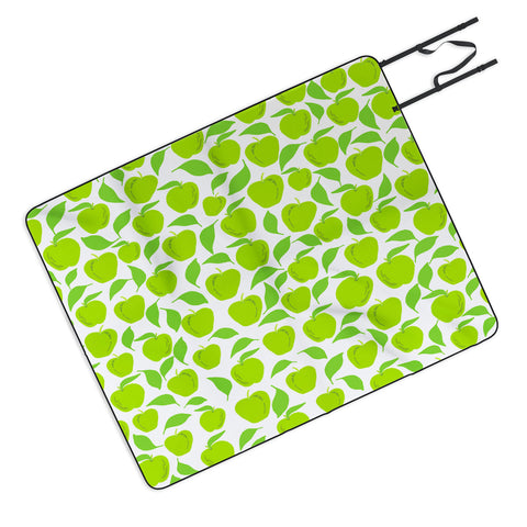 Lisa Argyropoulos Green Apples Picnic Blanket