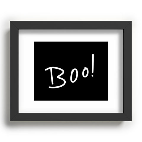 Lisa Argyropoulos Halloween Boo Recessed Framing Rectangle