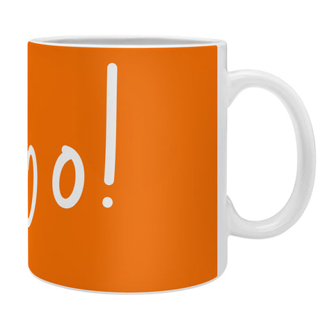 Lisa Argyropoulos Halloween Boo Orange Coffee Mug
