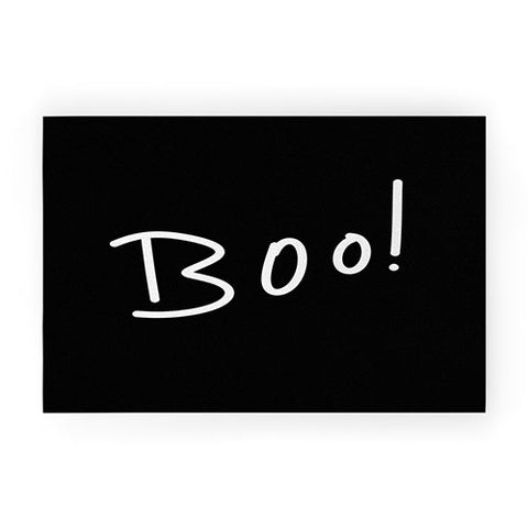 Lisa Argyropoulos Halloween Boo Welcome Mat