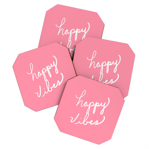Lisa Argyropoulos Happy Vibes Rose Coaster Set