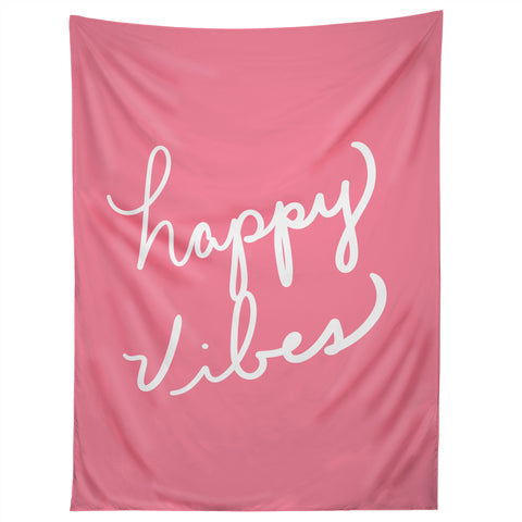 Lisa Argyropoulos Happy Vibes Rose Tapestry