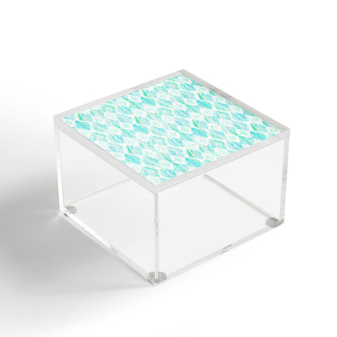Lisa Argyropoulos Harlequin Marble Mint Acrylic Box