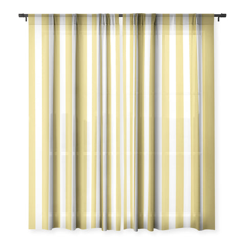 Lisa Argyropoulos Harvest Stripe Sheer Window Curtain