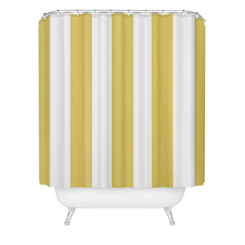 Lisa Argyropoulos Harvest Stripe Shower Curtain