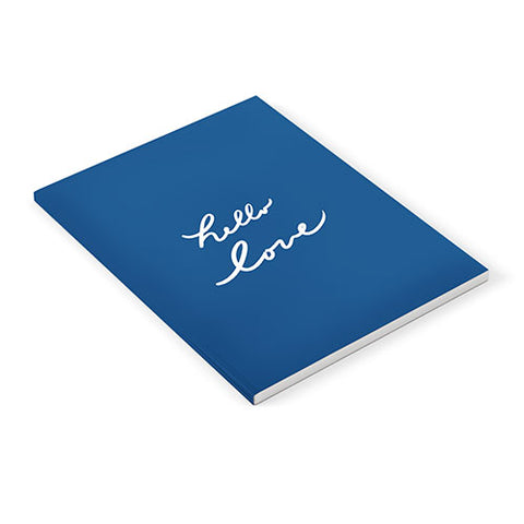 Lisa Argyropoulos Hello Love Blue Notebook