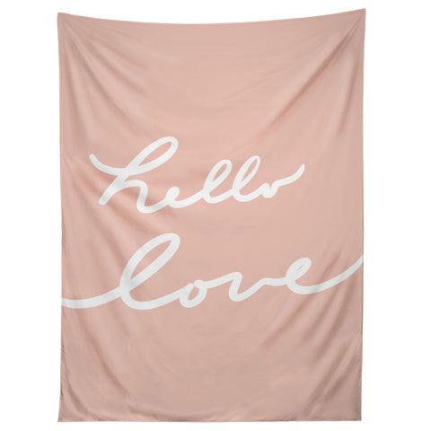 Lisa Argyropoulos Hello Love Warm Blush Tapestry