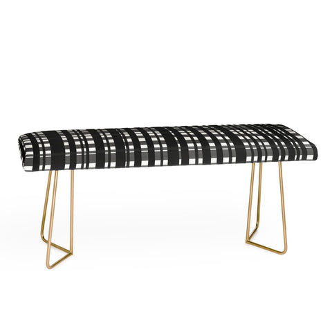 Lisa Argyropoulos Holiday Plaid Modern Coordinate Bench