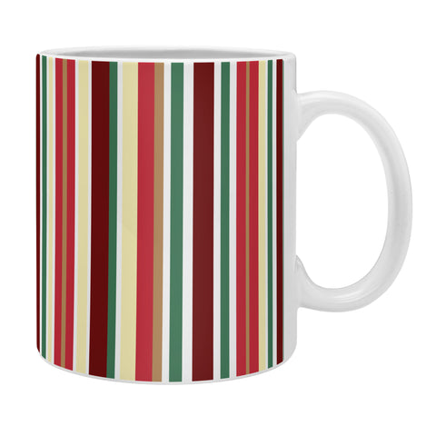 Lisa Argyropoulos Holiday Traditions Stripe Coffee Mug