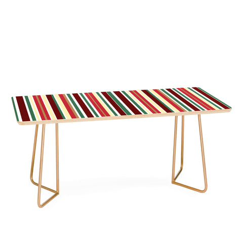 Lisa Argyropoulos Holiday Traditions Stripe Coffee Table