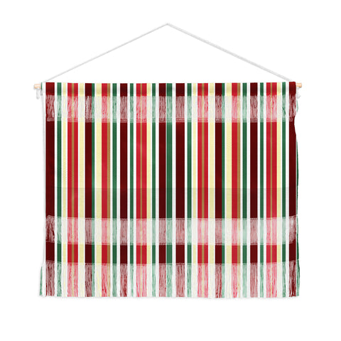 Lisa Argyropoulos Holiday Traditions Stripe Wall Hanging Landscape