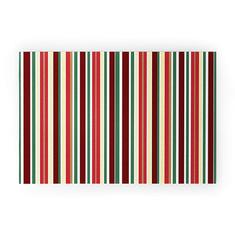 Lisa Argyropoulos Holiday Traditions Stripe Welcome Mat