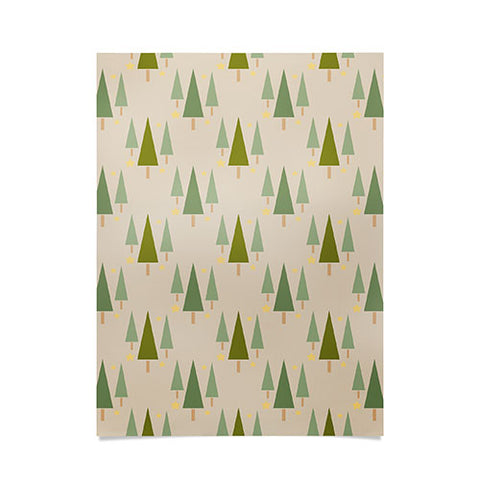 Lisa Argyropoulos Holiday Trees Neutral Poster