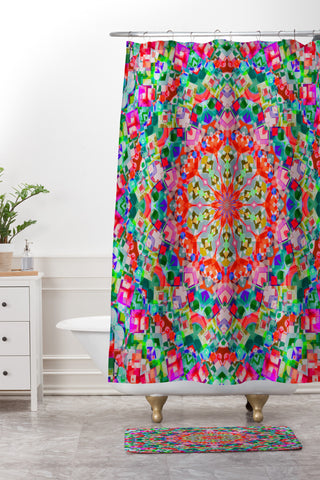 Lisa Argyropoulos Inspire Victoriana Shower Curtain And Mat