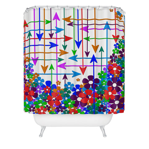 Lisa Argyropoulos Its A Spring Thing 2 Shower Curtain