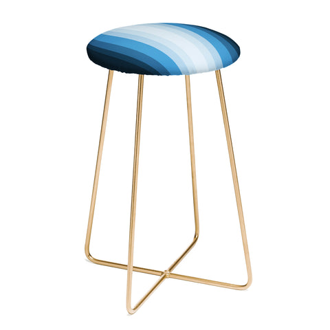 Lisa Argyropoulos Jazzy Blues Counter Stool