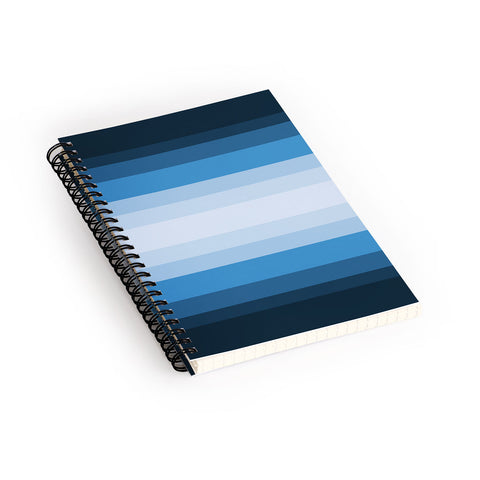 Lisa Argyropoulos Jazzy Blues Spiral Notebook
