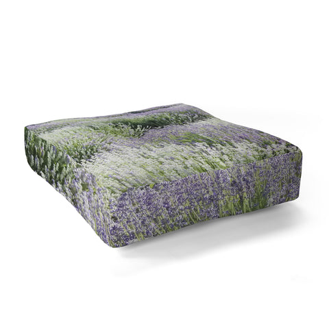 Lisa Argyropoulos Lavender Dreams Floor Pillow Square