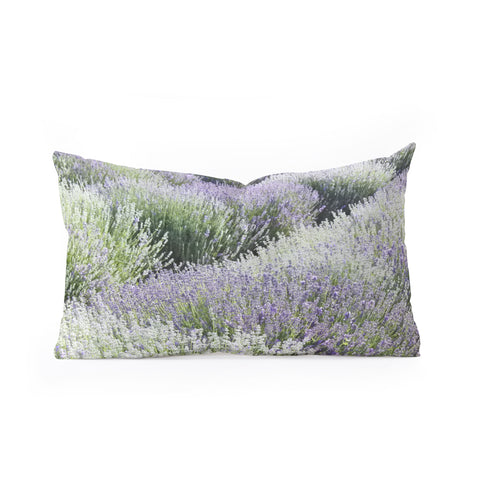 Lisa Argyropoulos Lavender Dreams Oblong Throw Pillow